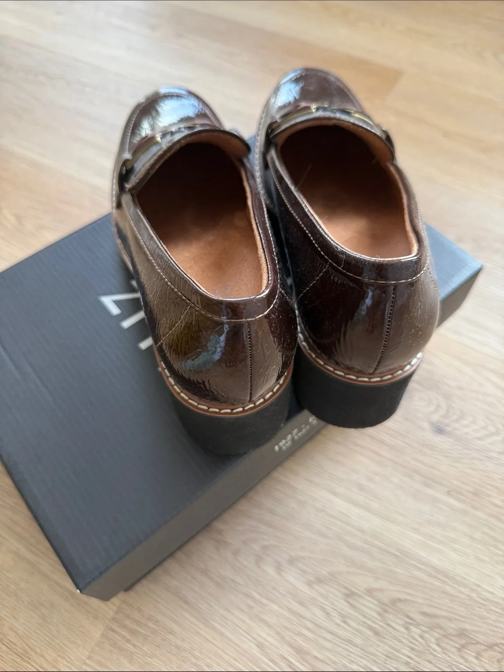 Women’s Naturalizer Brown Leather Bit Loafers